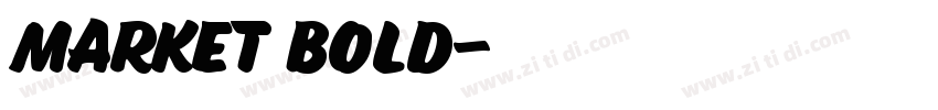 Market bold字体转换